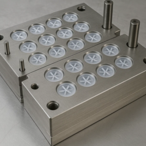 OEM High Precision H13 Tooling Mold Mould with Cold Runner System for Household Cross-slit Silicone Ketchup Valves Factory3