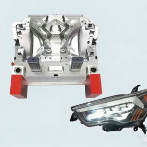 Custom Plastic Injection Molding Mold Tooling for Automotive Headlight Lens Parts2